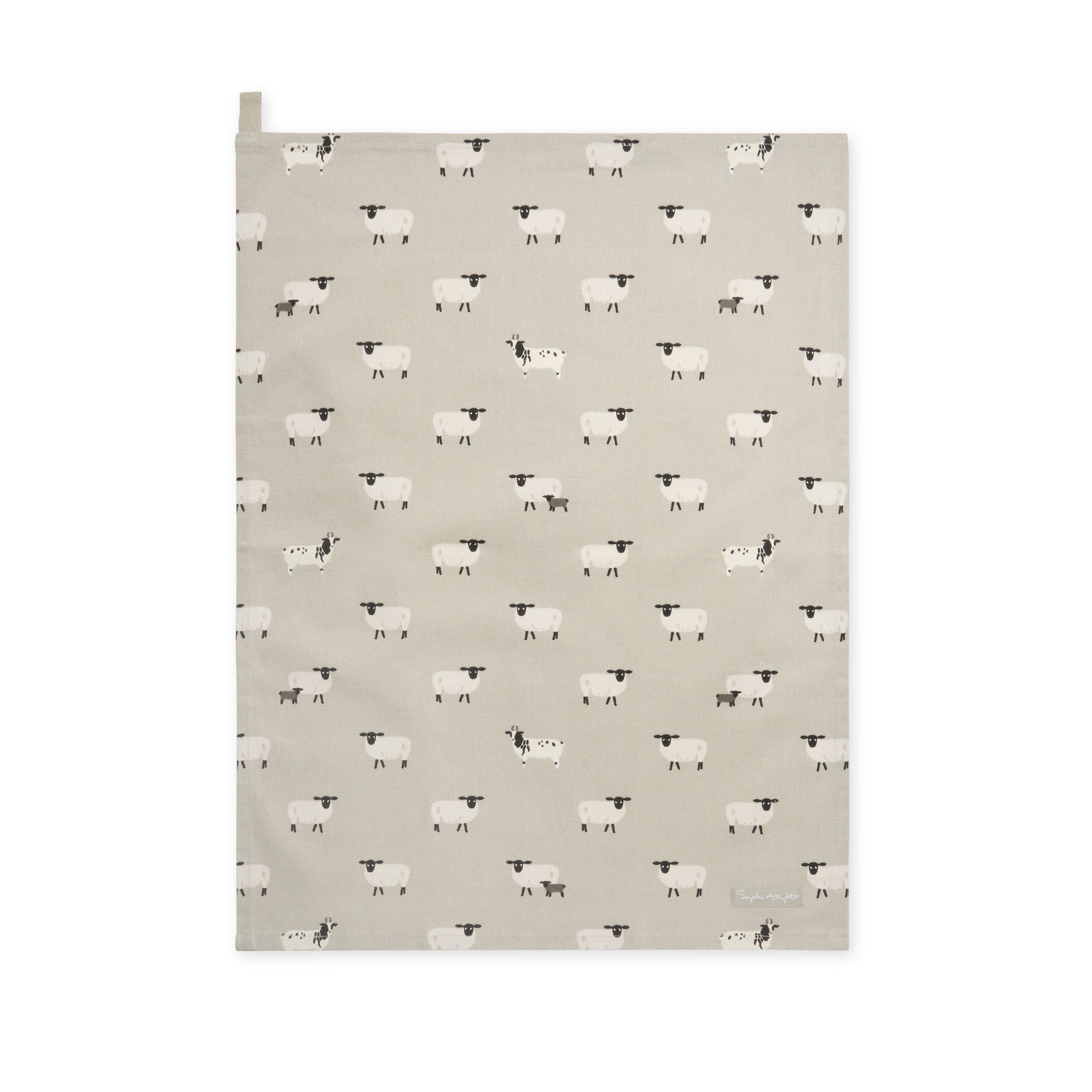 Sophie Allport – wholesale Tea towel – Sheep Tea Towel3