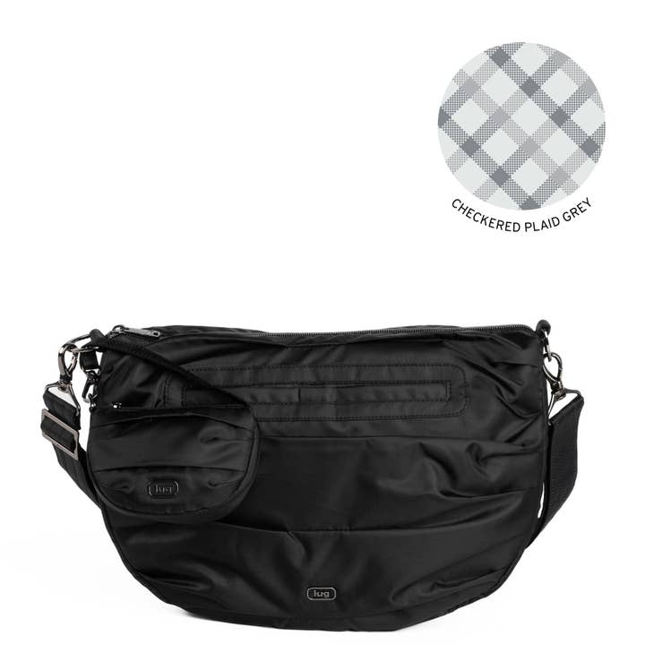 Lug - Wholesale Crossbody Bag - Women's - Scuffle Pleated Crossbody Bag with Disco Pouch36