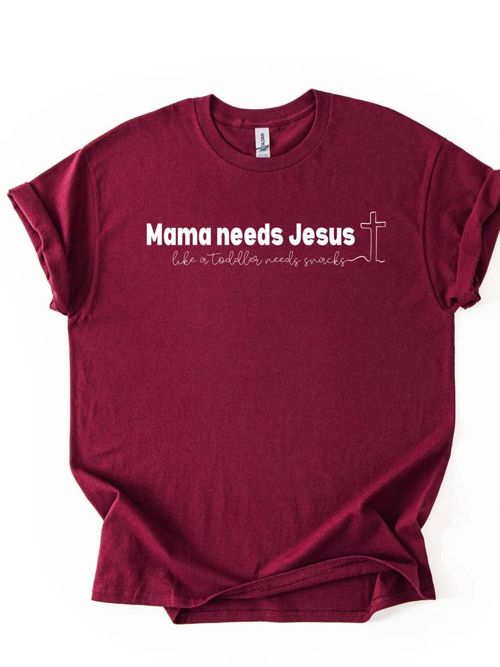 Mamma behöver en Jesus-T-shirt för wholesale av Poppy & Aster