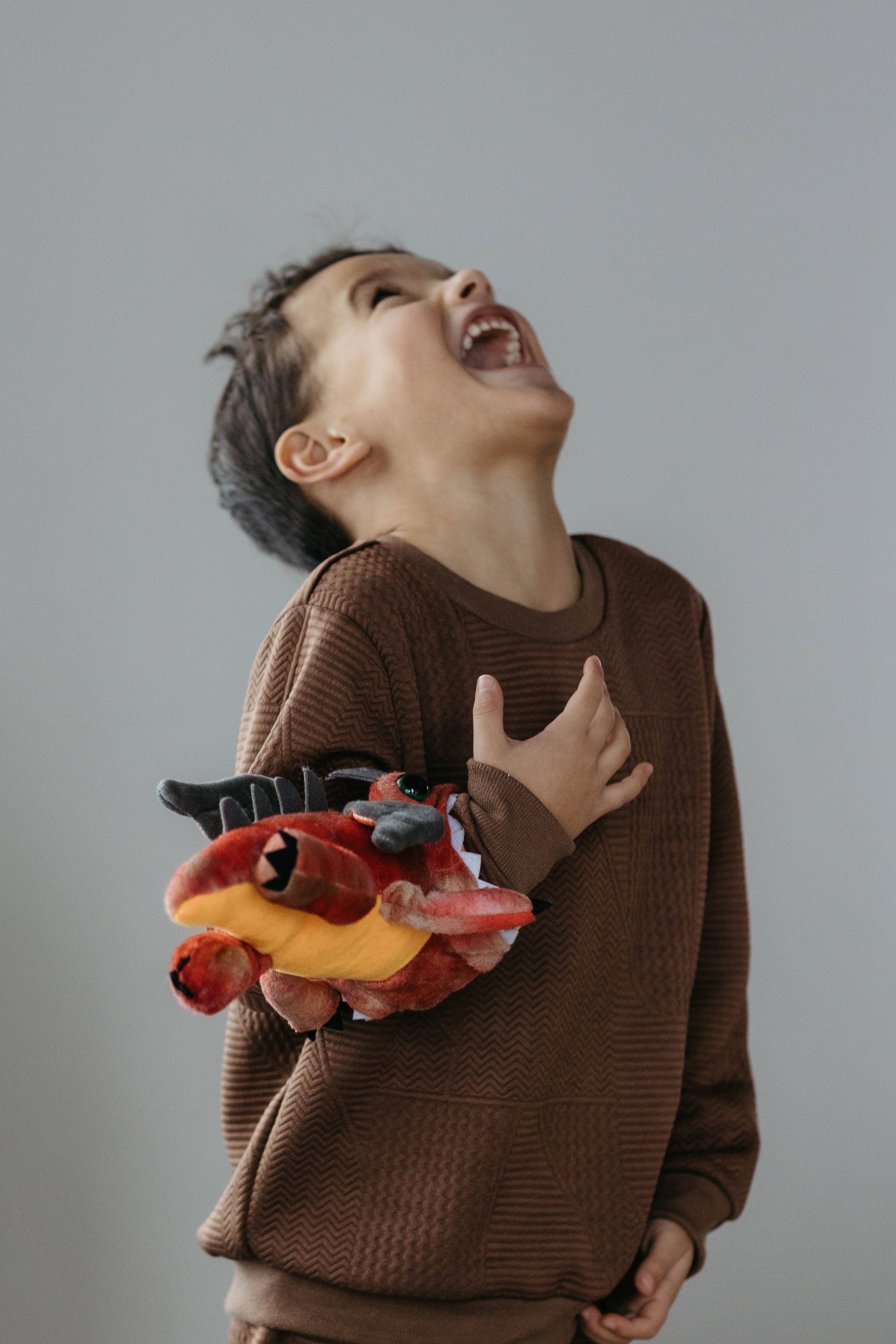 The Petting Zoo - Wholesale Stuffed/Plush Toy - Kids & Baby - Slapstix Dragon Red Jumbo Slap Bracelet 10" (23cm)1