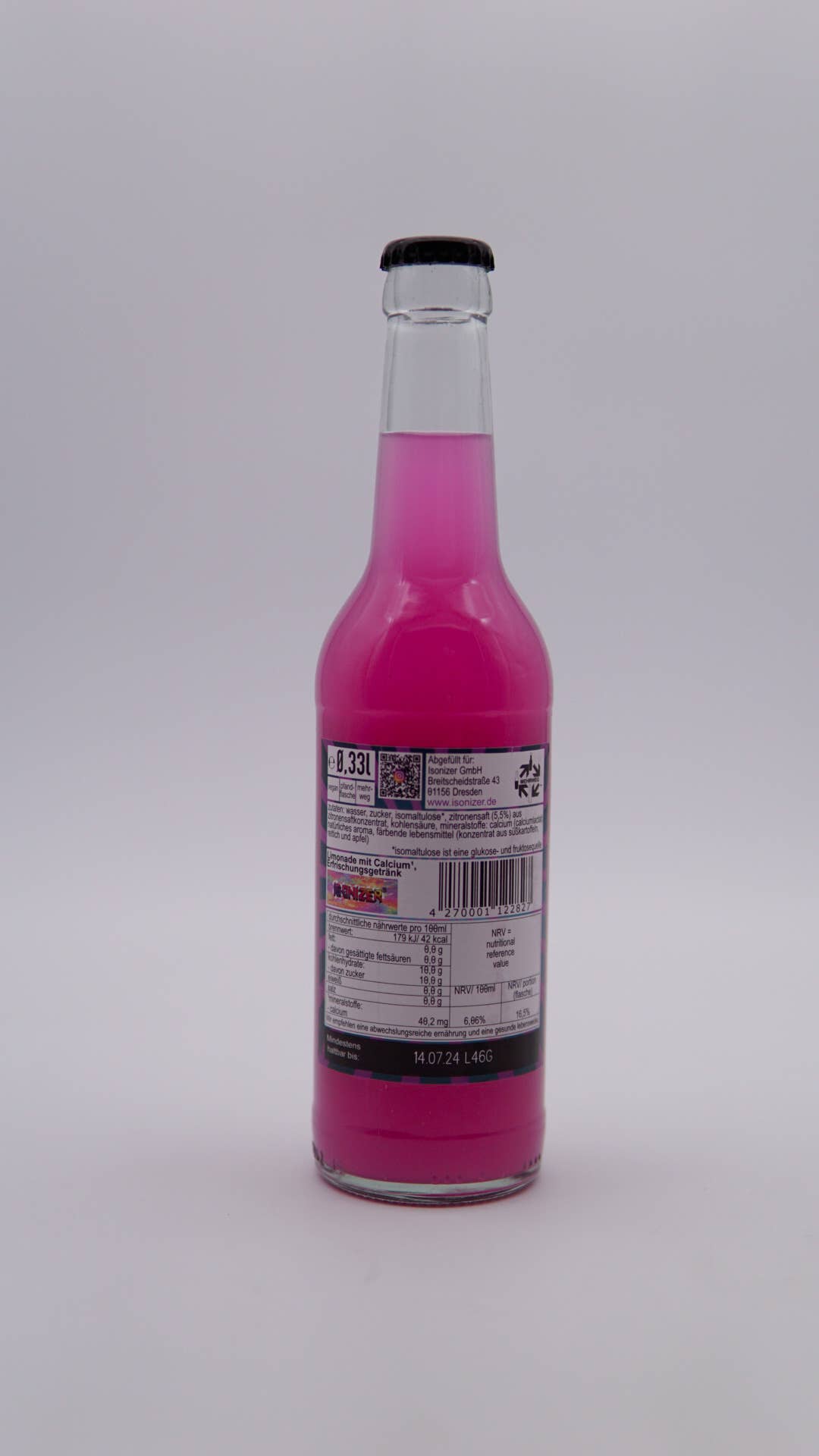 Isonizer - Venta al por mayor Refrescos/bebidas carbonatadas - Tiger Yummy Isonizer, pack de 12 botellas2