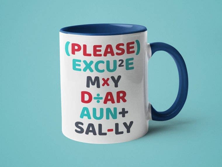 Ink Pop - Wholesale Coffee Mug - Please Excuse My Dear Aunt Sally3
