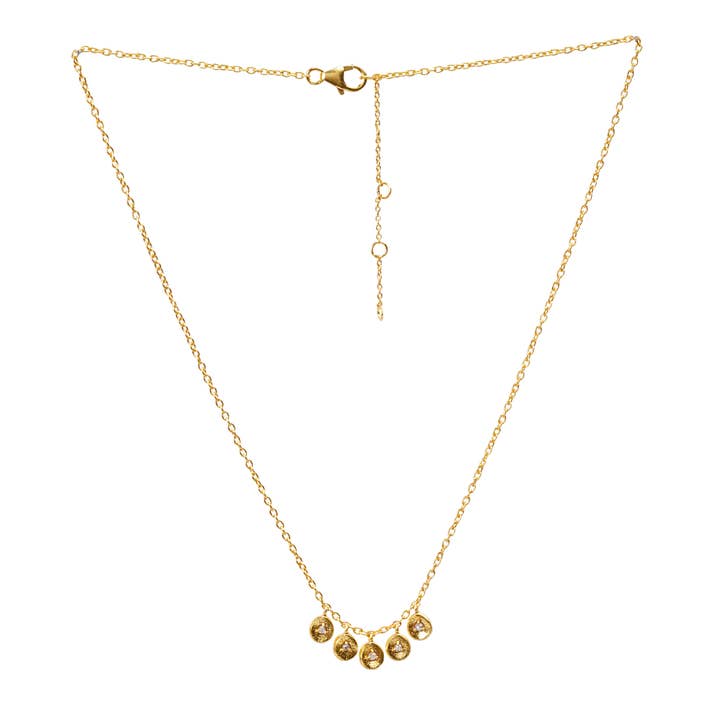 Diamond Drop Necklace for wholesale by Manjusha Jewels