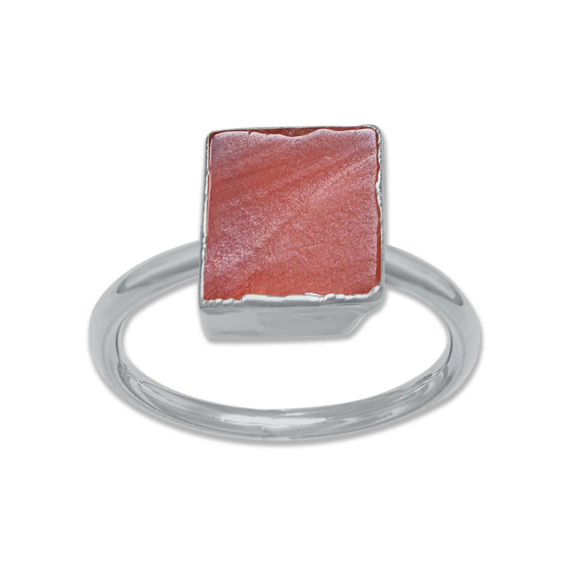 Handmade Jewels - Wholesale Cocktail/Statement Ring - Raw Crystal Ring – Silver, Gold, Rose Gold & Black Rhodium Finish | Natural Stones (Made to Order)14