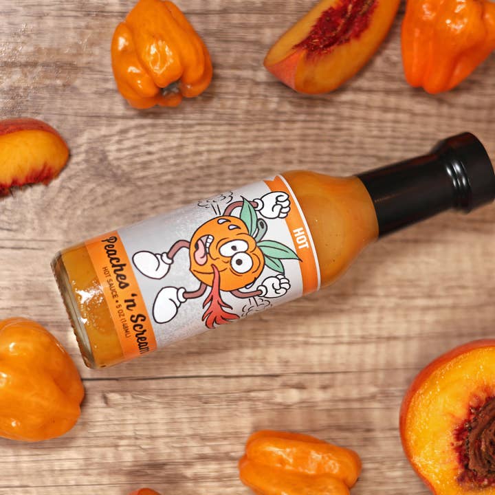 Ledwon's Sauce Company - Wholesale Hot Sauce - Peaches 'n Scream