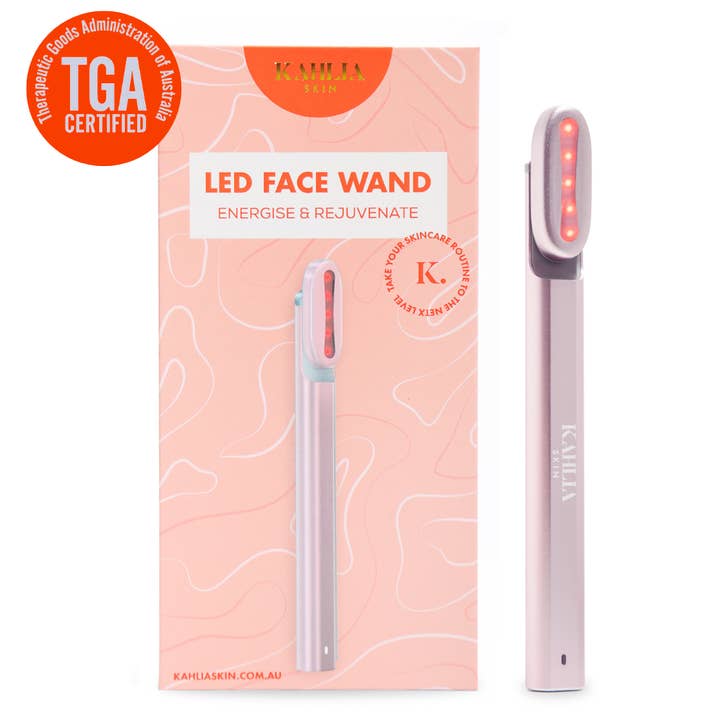 Kahlia Skin - Wholesale Electronic Skincare Device - LED Light Therapy Face Wand