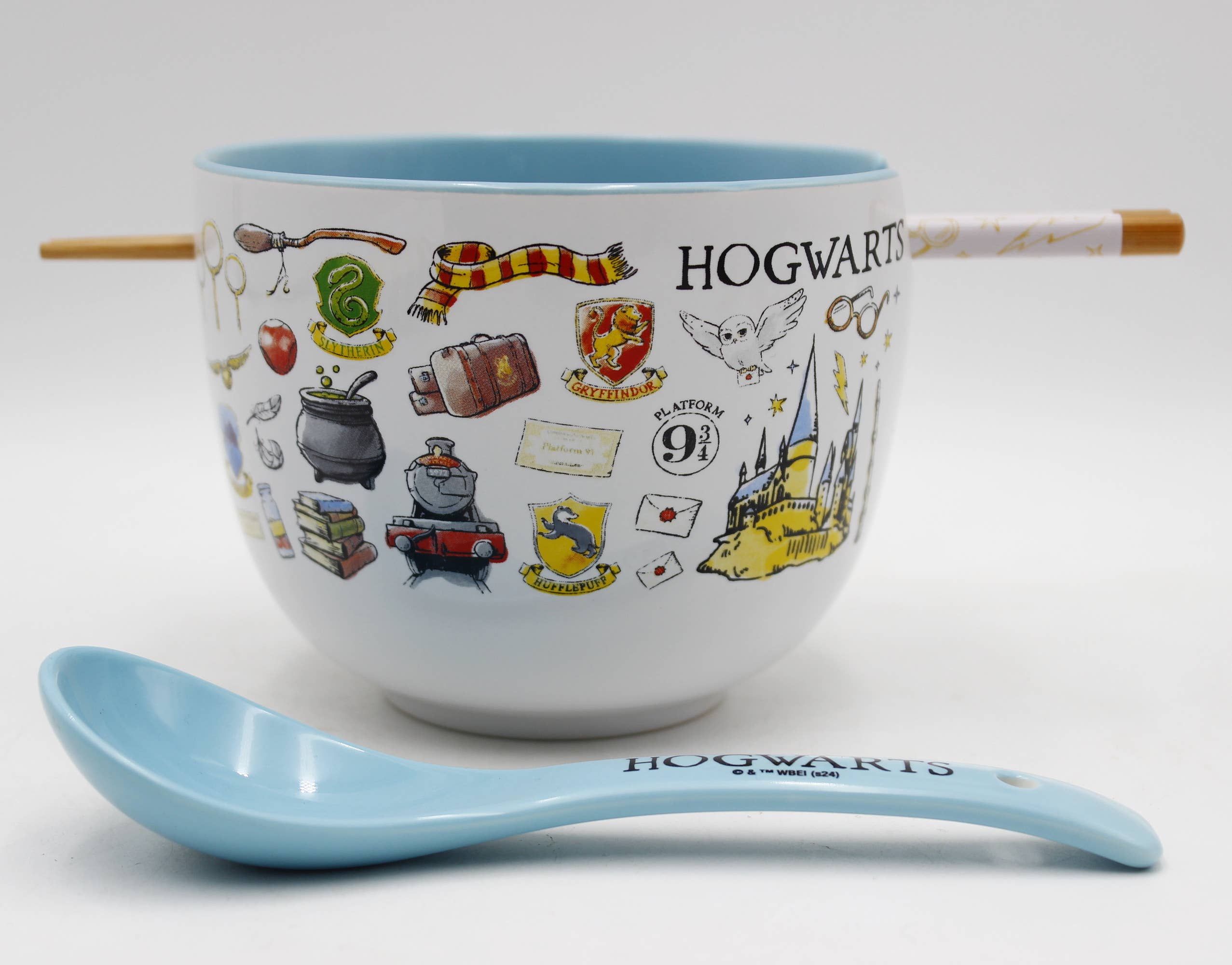 Silver Buffalo - Vente Bol - Bol à ramen en céramique 20oz Harry Potter Destination Poudlard1