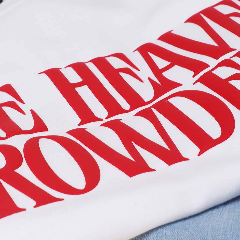 Fashion City – wholesale Graphic sweatshirt – Women’s – Make Heaven Crowded PUFF MIDWEIGHT Sweatshirt13