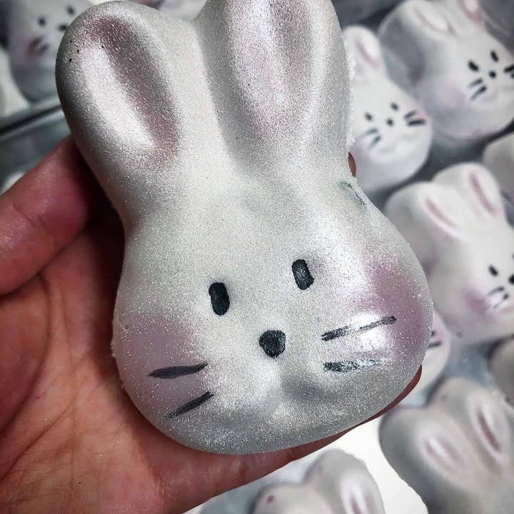 Boil & Bubble - Vente Bombe de bain/poudre effervescente pour le bain - Bombe de bain lapin de Pâques2