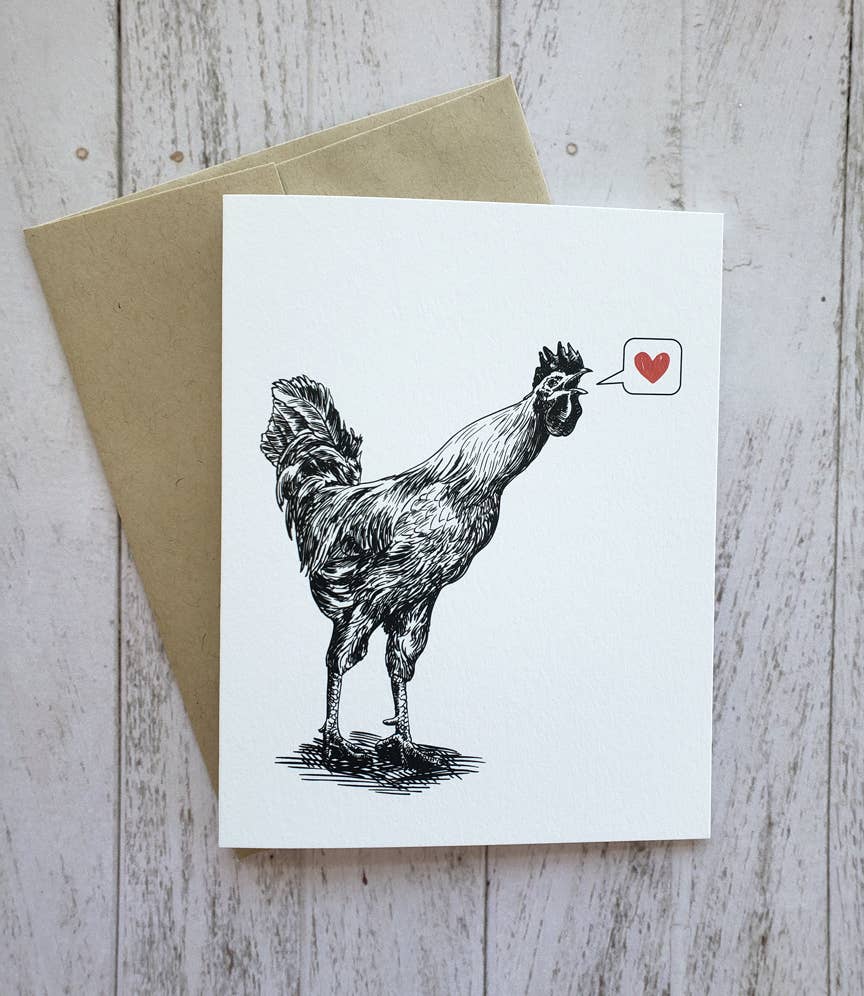Cocklebur & Co. - Wholesale Stationery/Notecard Set - Farm Animal Valentine’s Notecards6