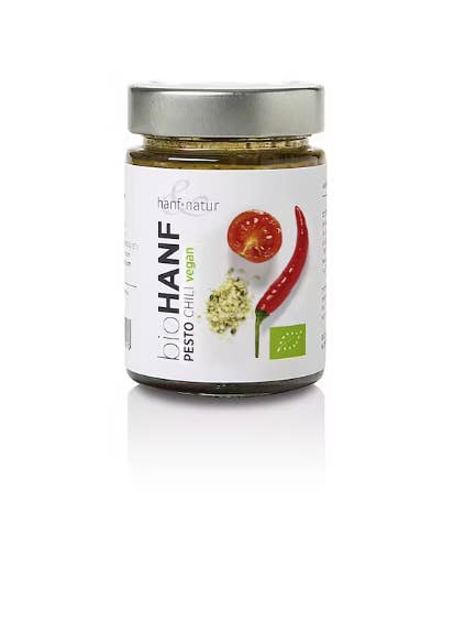 Chilli pesto for wholesale by hanf & natur