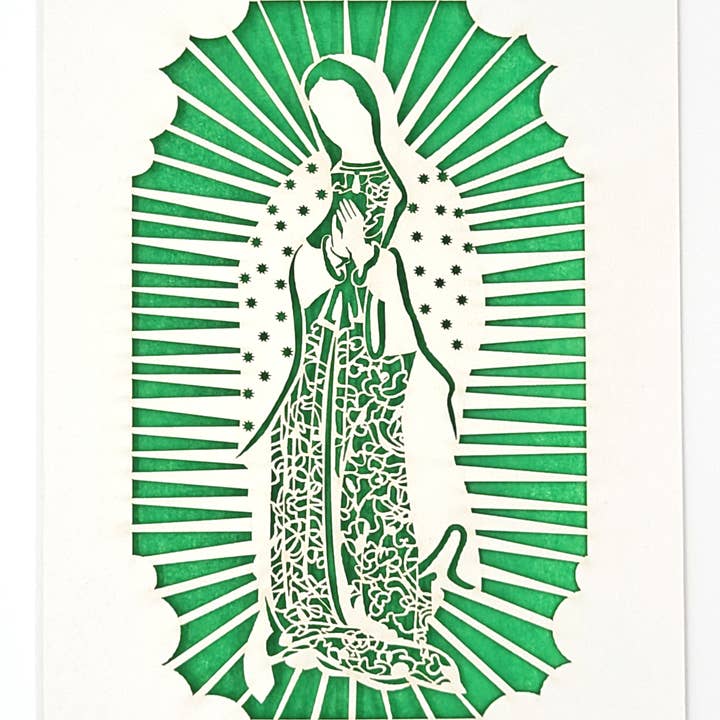 two hermanas - Wholesale Everyday Greeting Card - Virgen de Guadalupe8
