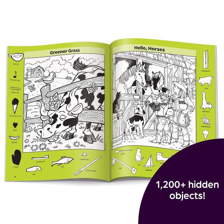 Highlights for Children - Wholesale Coloring & Activity Book - Kids & Baby - Farm Puzzles2