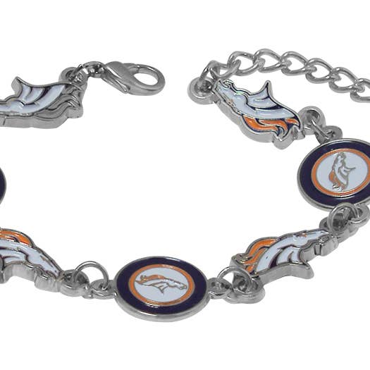 Simran International – wholesale Berlockarmband – NFL Denver Broncos logotyp armband armband