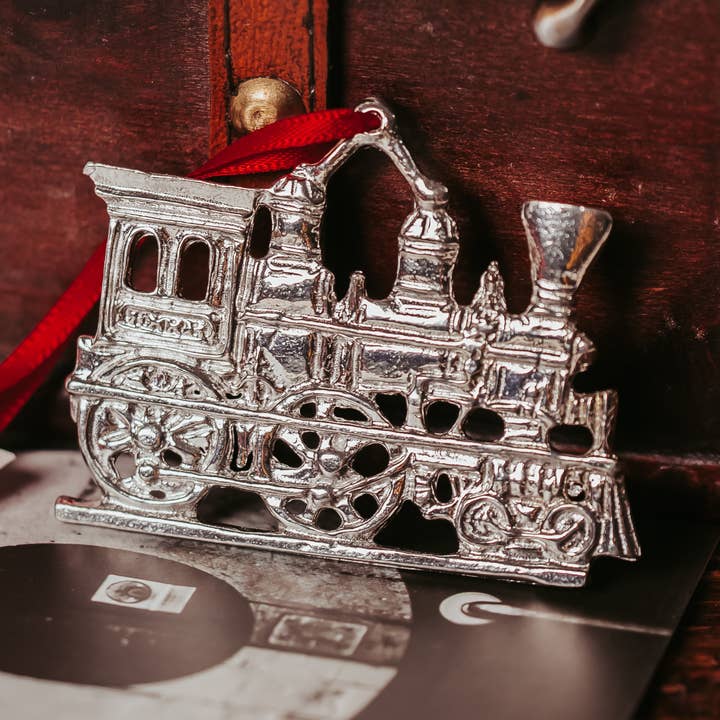House of Morgan Pewter - Wholesale Ornament - Handmade Train Ornament - Polar Express Gift