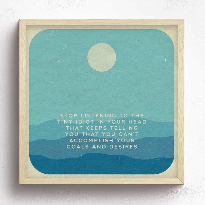 Stop Listening Print for wholesale by SheeleyCo