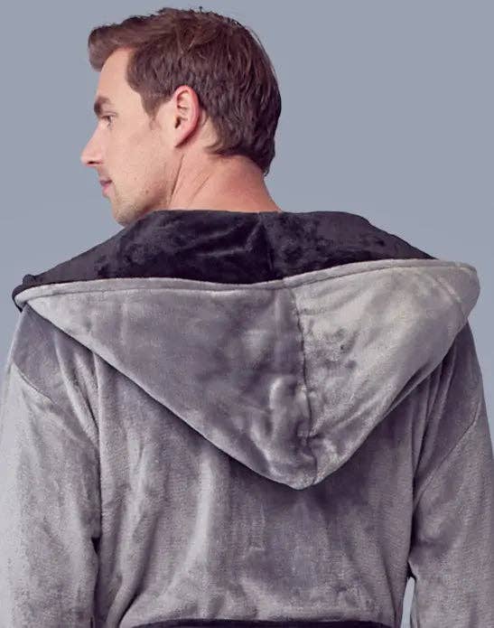 Lotus Linen – Großhandel Bademantel – Herren – Herrenbademantel mit Kapuze – Ultra-weicher Plüschkomfort für den Alltag21