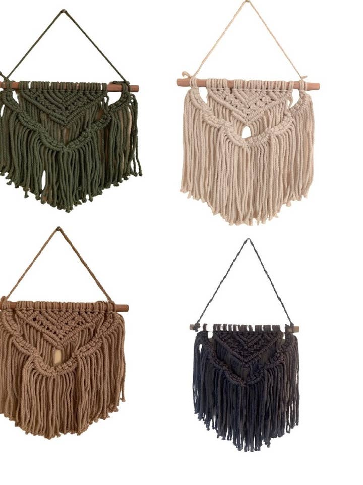 Assorted Mini Wall Hangings for wholesale by Primitive Planters