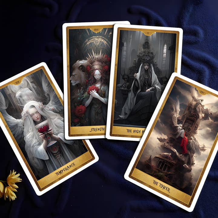 Vermilion Collection – wholesale Tarot cards – Gothic Prophecy Tarot2