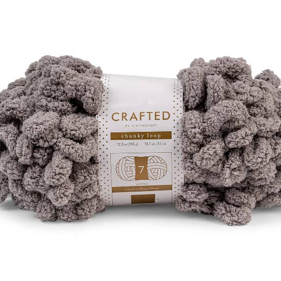 Crafted by Catherine - Wholesale Yarn - Chunky Loop Yarn | 12.3oz/350g | Jumbo #7 | Pack of 33