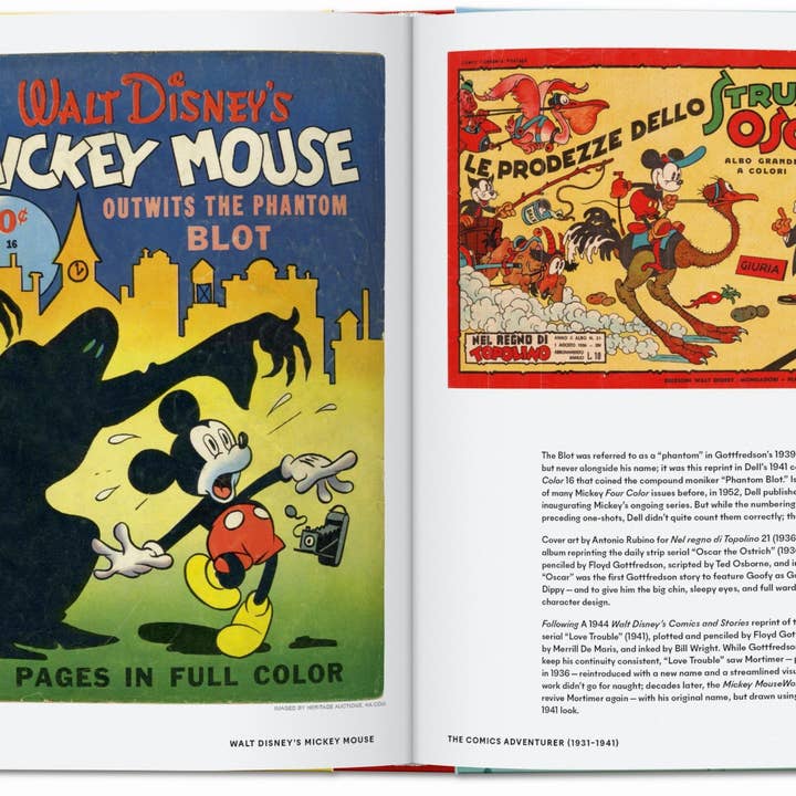 TASCHEN Europe - Wholesale Middle Grade Book (9-12) - Walt Disneys Mickey Mouse. Die ultimative Chronik. 40th Ed. (German)7