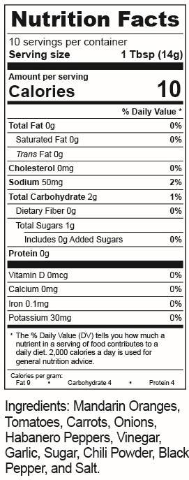 TorchBearer Sauces – wholesale Hot sauce – Sultry | 5oz Bottle | Spicy and Fruity | Heat 3/102