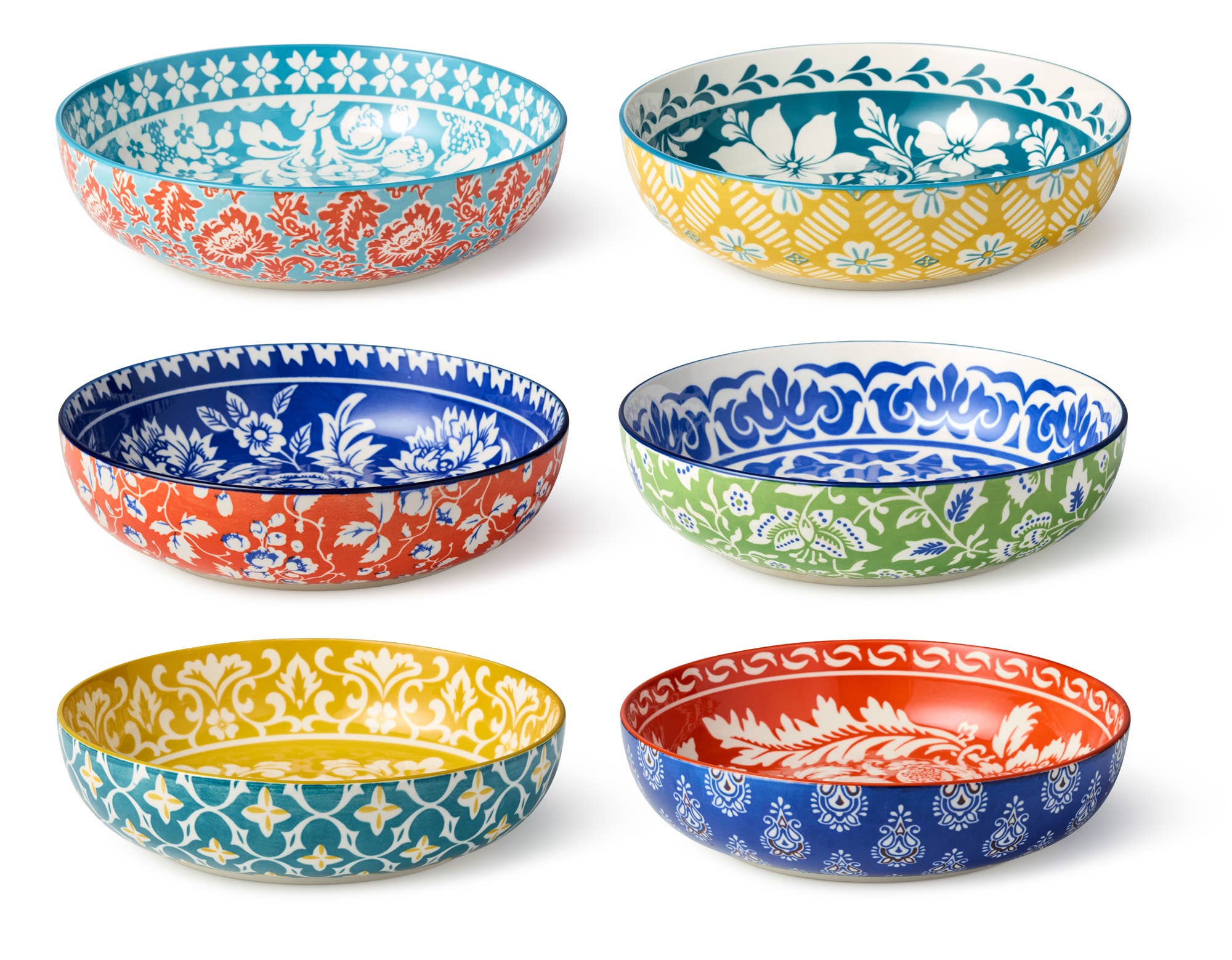 Certified International – wholesale Bowl – Panache Soup/Pasta Bowl 6 asst3
