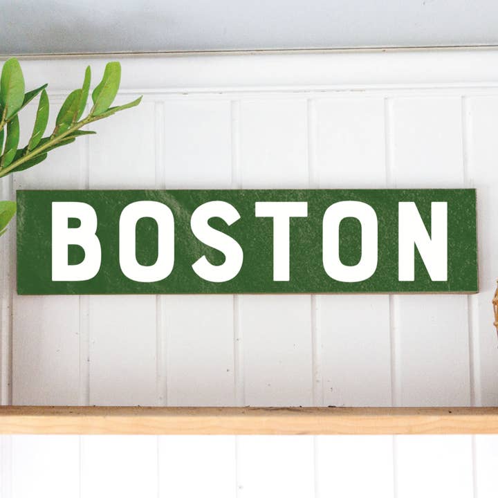 Personalized Your Word Green Barn Wood Sign for wholesale by Rustic Marlin