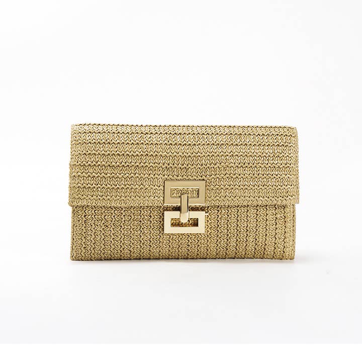 Little Trendy - Wholesale Clutch Bag - Women's - Women's clutch bag casual woven bag straw woven bag