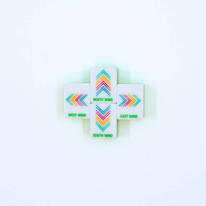 My Fair Mahjong - Wholesale Board Game - Crystal Confetti Lemon-Lime | Mahjong with a Sprinkle of Color and Joy | 1.25" x 0.9" x 0.7"8
