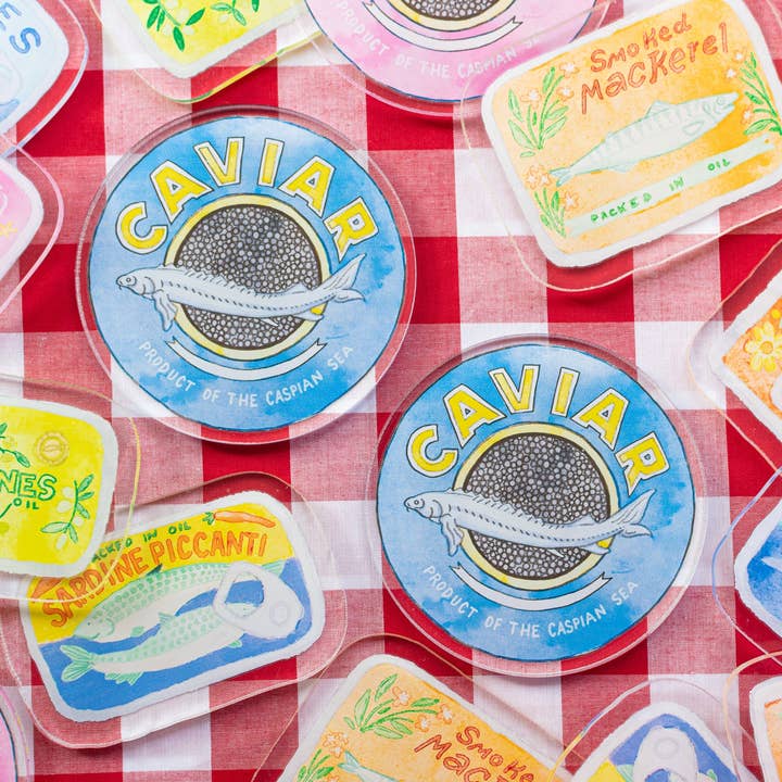 Blue Caviar Thick coasters for wholesale by Swag