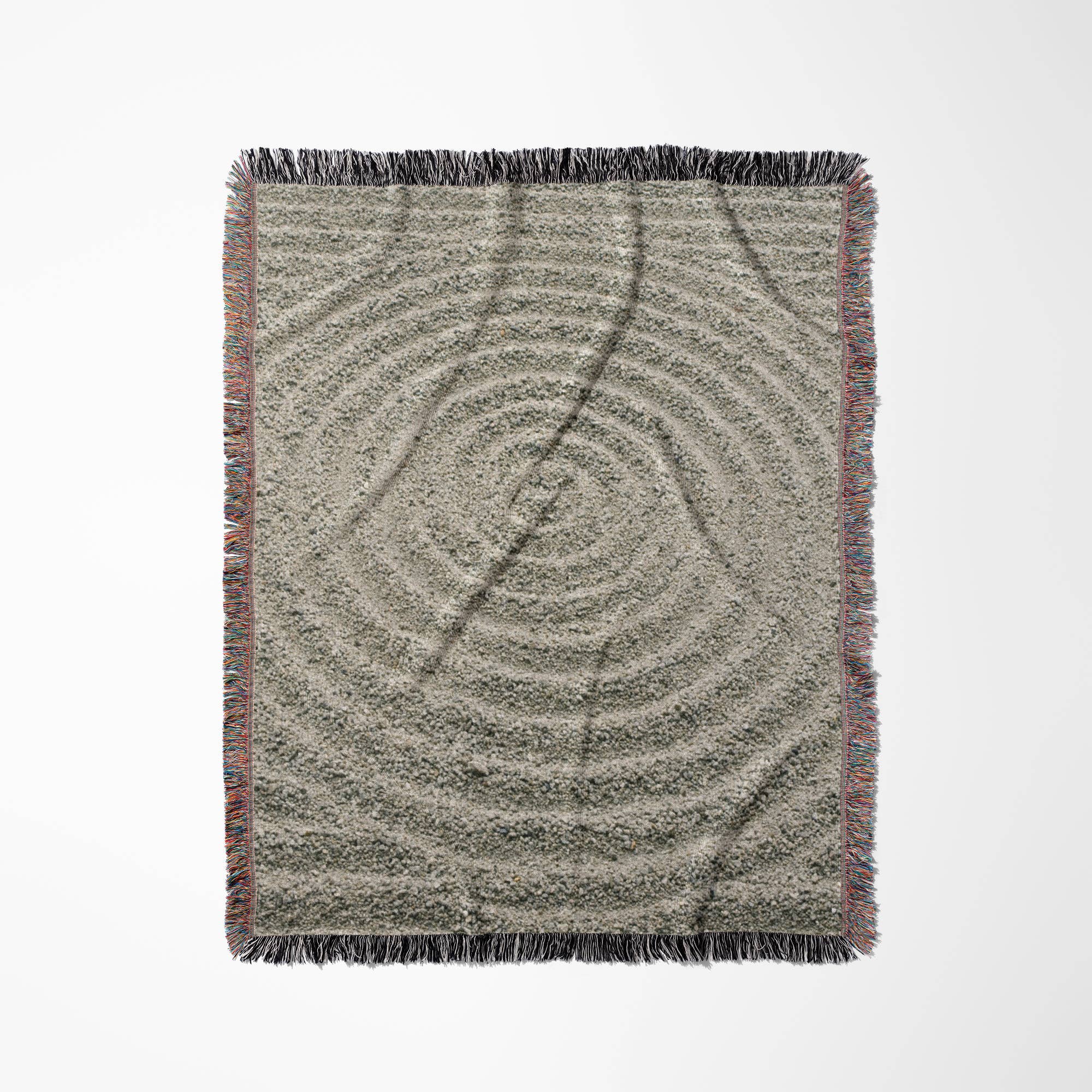 3dRose - Wholesale Throw Blanket - 3dRose, Japan, Kyoto, Tofukuji Temple, Zen Pattern in Sand-AS15 RTI0664 - Rob Tilley, Blanket0