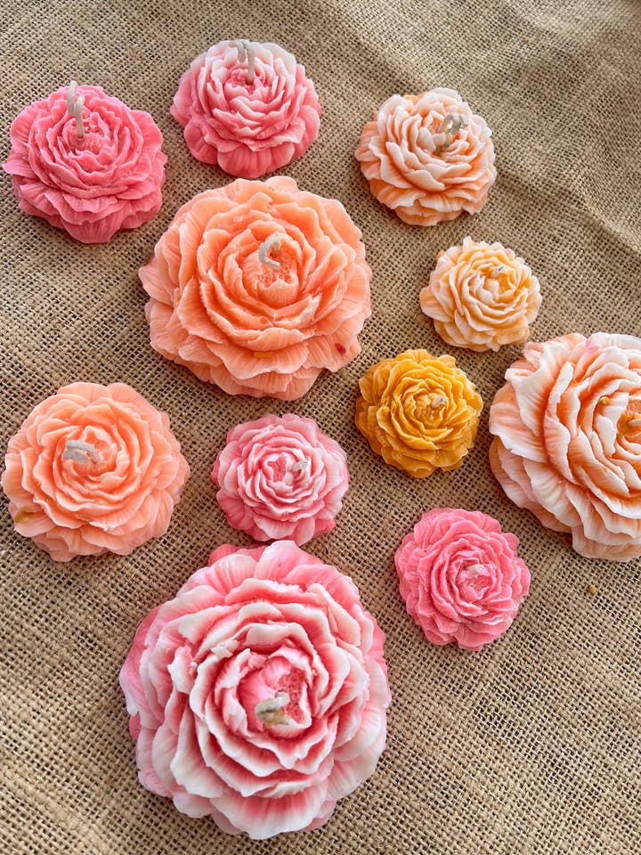 Peony blomsterlys for engroshandel hos Kourage & co