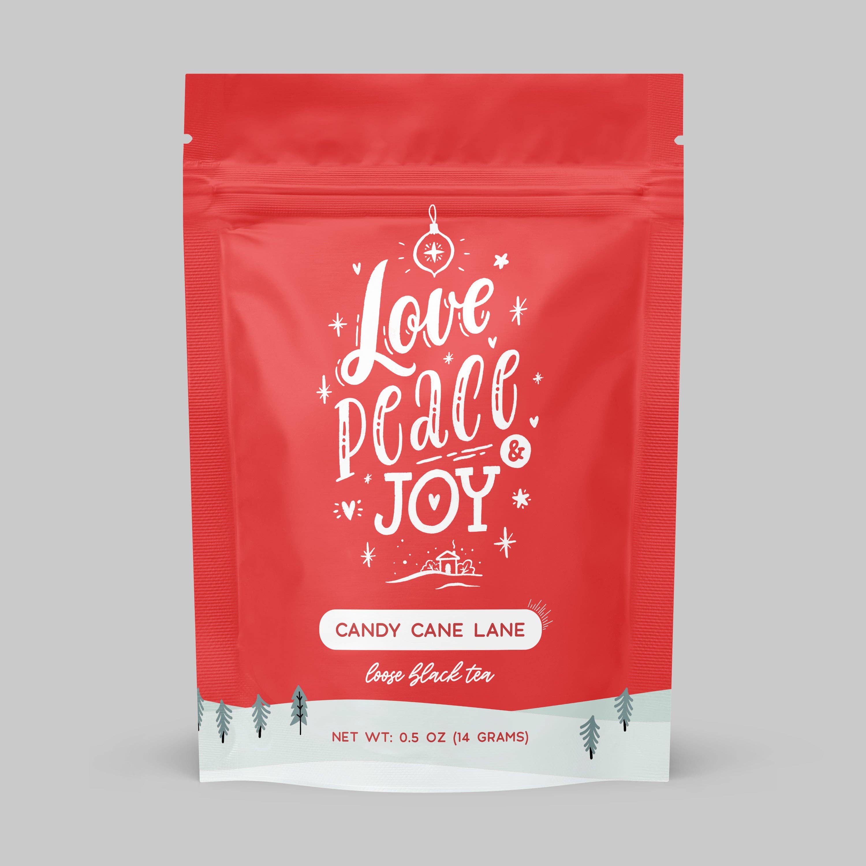 Little Prayer Tea Company - Wholesale Loose Tea - Candy Cane Lane (Love, Peace & Joy)0