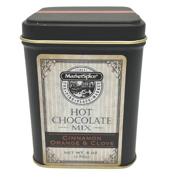 Marketspice Cinnamon-Orange Hot Chocolate Tin for wholesale by MARKETSPICE