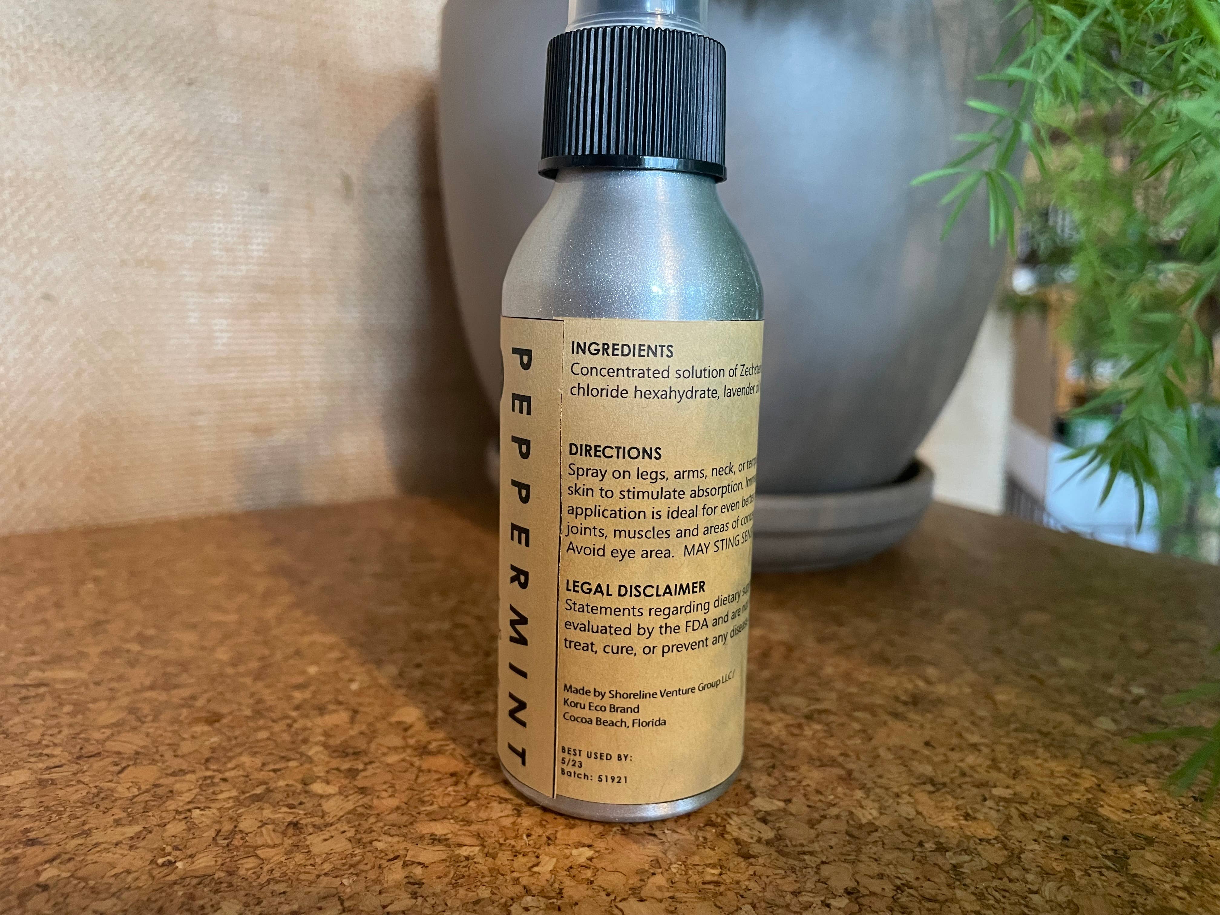 Koru Eco Brand - Wholesale Pain Relief Spray/Cream - KORU MAG THERAPY2