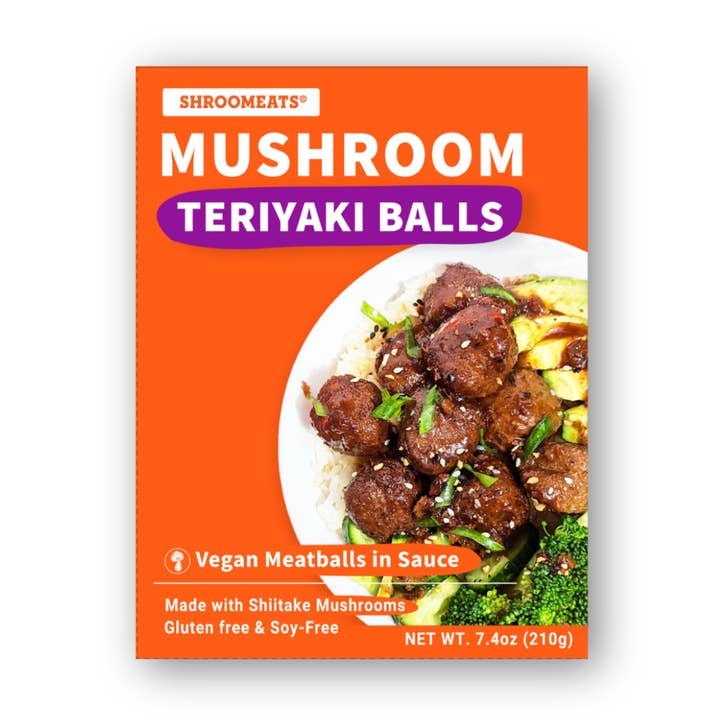 Shroomeats Mushroom Teriyaki Balls for wholesale by Shroomeats®