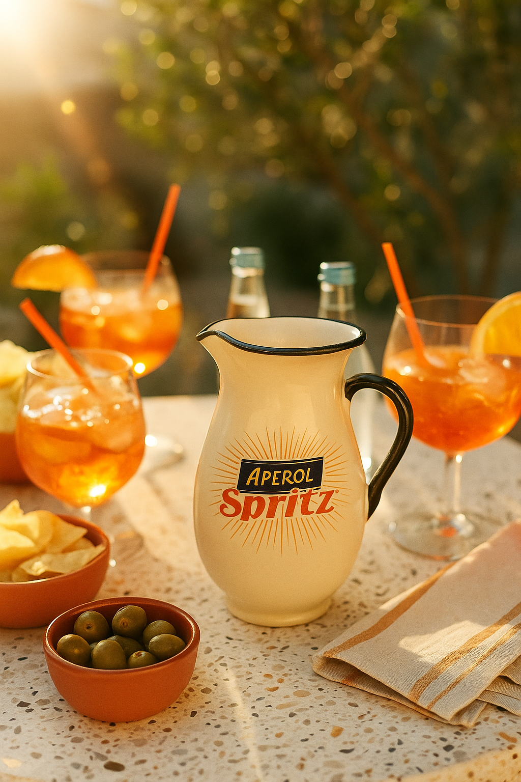 Really Nice Things – wholesale Kanna – Keramikkanna för cocktail (Aperol-krus)1