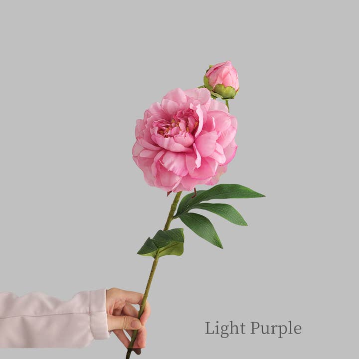 ACNITE(We cover U.S. import duties) - Wholesale Artificial Flowers - Pink Artificial peony flowers silk flower for wedding decor9