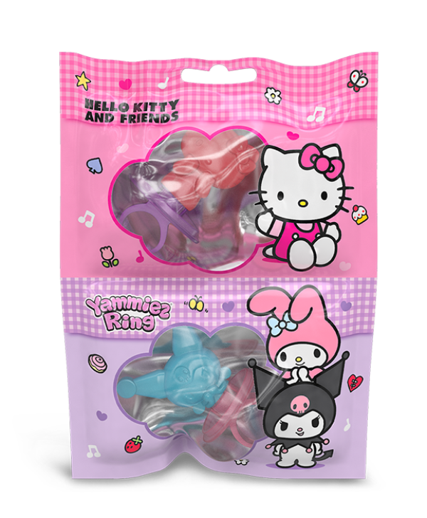 Candycat - Wholesale Hard Candy - Relkon - Hello Kitty & Friends Ring Pop 24g x 121