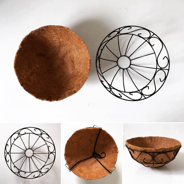 Coucou Bamboo - Wholesale Hanging Planter - 12" Hanging Basket Planter