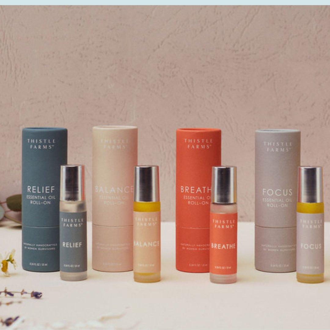 Thistle Farms - Wholesale Essential Oil Roll-On - Breathe Essential Oil Roll On | Eucalyptus Peppermint4