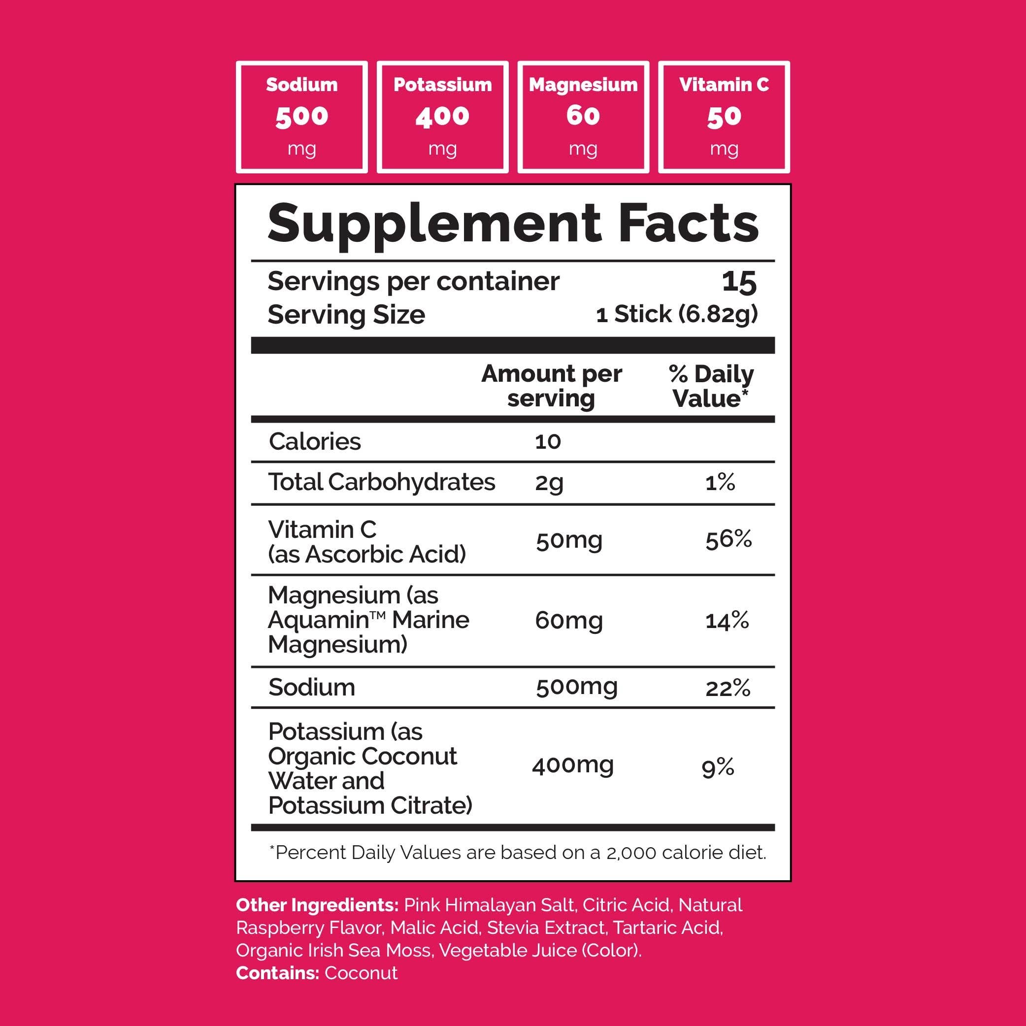 Voli Wellness - Wholesale Powdered Health Drink - Voli Hydration - Riptide Raspberry2