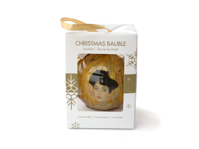 MUSEUM WEBSHOP - Wholesale Ornament - Christmas Ball, Gustav Klimt, Adele Bloch-Bauer, unbreakable1