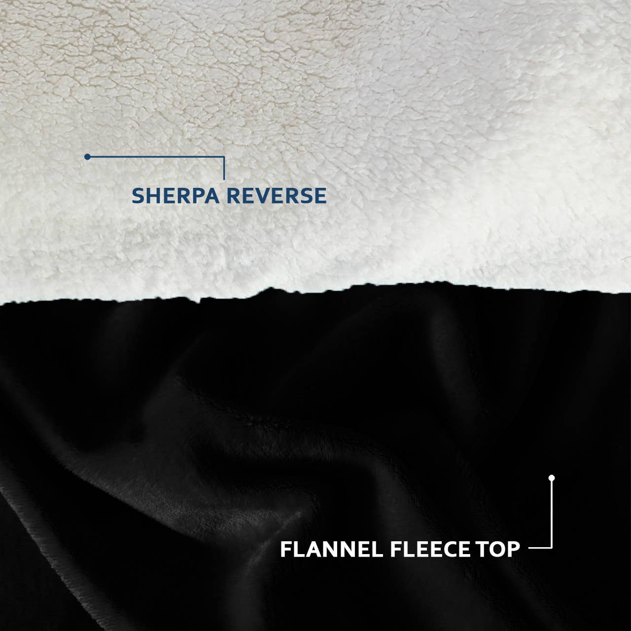 Cottonpassion_US – Engroshandel Sengetæppe – Vendbar Sherpa Fleece tæppe Warm Throw Twin Full/Queen10