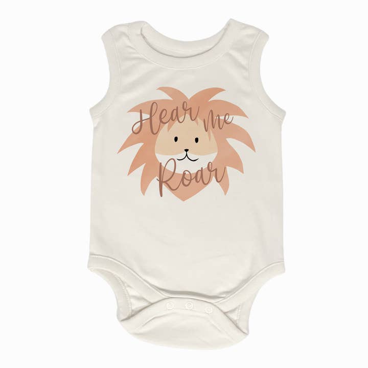 Body Regata Hear Me Roar por atacado de Beaus+Babes