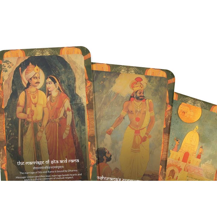 IBIZA TAROT - Wholesale Tarot Cards - Bāla Kāṇḍa Oracle Cards - Divine Origins of Lord Rama7