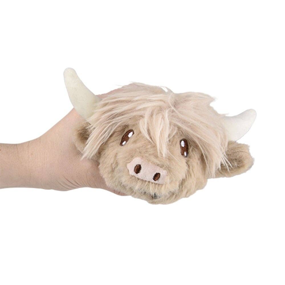La Luna Bella - Toys - Vente Peluche – enfant et bébé - Boule en peluche Highland Cow Squeezy Bead de 3 po — LLB Toys2