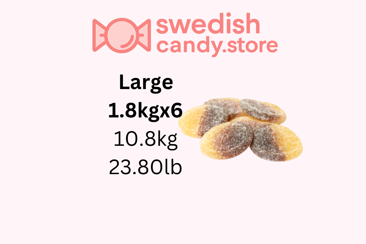 Swedish Candy.Store - Swedish Candy - Wholesale Gummy - Swedish Candy Aroma Clocks Cola/Lemon 1.8kg/3.97LB2