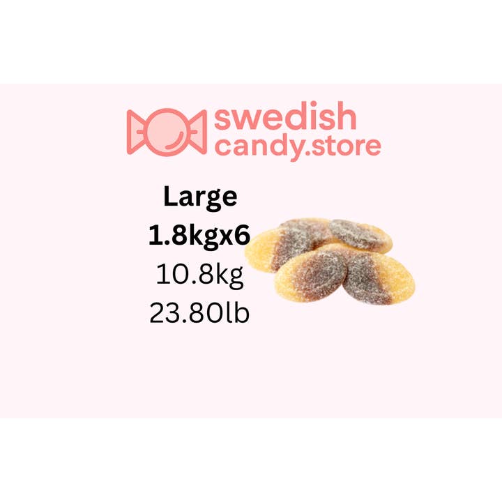 Swedish Candy.Store - Swedish Candy – wholesale Gelégodis – Aroma Clocks Cola/Lemon 1.8kg/3.97LB-Swedish Candy2
